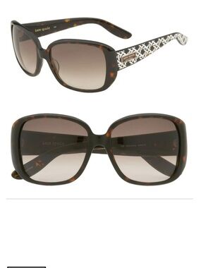 Kate Spade Tortoise Shell Brown Gradient Lens Sunglasses 135